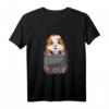 Lustiges Meerschweinchen T-Shirt mit großer Brusttasche - Perfekt als Geschenk für Tierliebhaber & Meerschweinchenfans
