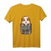 Lustiges Meerschweinchen T-Shirt mit großer Brusttasche - Perfekt als Geschenk für Tierliebhaber & Meerschweinchenfans