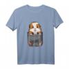 Lustiges Meerschweinchen T-Shirt mit großer Brusttasche - Perfekt als Geschenk für Tierliebhaber & Meerschweinchenfans