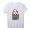 Lustiges Meerschweinchen T-Shirt mit großer Brusttasche - Perfekt als Geschenk für Tierliebhaber & Meerschweinchenfans