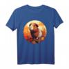 Lustiges Meerschweinchen im Herbst - Originelles T-Shirt für Familie, Freunde & Tierliebhaber als Geschenkidee