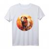 Lustiges Meerschweinchen im Herbst - Originelles T-Shirt für Familie, Freunde & Tierliebhaber als Geschenkidee