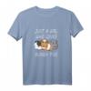 Kleines Meerschweinchen Mädchen T-Shirt mit Spruch – Lustiges Geschenk für Meerschweinchenfans & Tierliebhaberinnen
