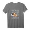 Kleines Meerschweinchen Mädchen T-Shirt mit Spruch – Lustiges Geschenk für Meerschweinchenfans & Tierliebhaberinnen