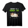 Anatomie eines Meerschweinchen T-Shirt – Originelles Nagetiere Geschenk für Tierliebhaber, Damen & Herren