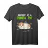 Anatomie eines Meerschweinchen T-Shirt – Originelles Nagetiere Geschenk für Tierliebhaber, Damen & Herren