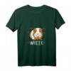 Damen Meerschweinchen T-Shirt mit V-Ausschnitt - Süßes Wheek Design, perfektes Geschenk für Meerschweinchenliebhaberinnen