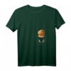 Damen Meerschwein in Brusttasche T-Shirt - Lustiges Tiermotiv, Geschenkidee zum Tag des Meerschweinchens, Geburtstag & Weihnachten