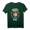 Leg Dich Niemals Mit Einer Frau An Die Meerschweinchen Hält T-Shirt - Perfektes Geschenk für Meerschweinchenliebhaber und Haustierfans zu Weihnachten & Geburtstag