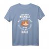 Leg Dich Niemals Mit Einer Frau An Die Meerschweinchen Hält T-Shirt - Perfektes Geschenk für Meerschweinchenliebhaber und Haustierfans zu Weihnachten & Geburtstag
