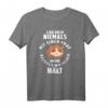 Leg Dich Niemals Mit Einer Frau An Die Meerschweinchen Hält T-Shirt - Perfektes Geschenk für Meerschweinchenliebhaber und Haustierfans zu Weihnachten & Geburtstag