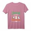 Damen T-Shirt 'Zuhause ist wo meine Meerschweinchen sind' - Niedliches Meerschweinchen Outfit mit V-Ausschnitt, ideales Geschenk zum Geburtstag & Weihnachten