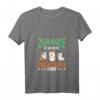 Damen T-Shirt 'Zuhause ist wo meine Meerschweinchen sind' - Niedliches Meerschweinchen Outfit mit V-Ausschnitt, ideales Geschenk zum Geburtstag & Weihnachten