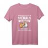 Unterschätze Niemals Ein Mädchen Mit Meerschweinchen T-Shirt – Lustiges Haustier Design für Nagetierliebhaber, ideal als Geschenk zum Geburtstag, Weihnachten oder Muttertag
