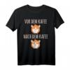 Hamster Kaffee Bürohumor T-Shirt für Haustierliebhaber – Niedliches Geschenk für Tierfreunde, Büro und Kaffee-Liebhaber