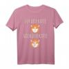 Hamster Kaffee Bürohumor T-Shirt für Haustierliebhaber – Niedliches Geschenk für Tierfreunde, Büro und Kaffee-Liebhaber