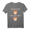 Hamster Kaffee Bürohumor T-Shirt für Haustierliebhaber – Niedliches Geschenk für Tierfreunde, Büro und Kaffee-Liebhaber