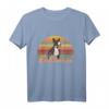 Bullterrier Retro Bull Terrier Hundehalter Geschenk T-Shirt – Perfektes Geschenk für Hundeliebhaber, Züchter und Gassigänger