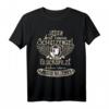 Miniatur Bullterrier mit Schutzengel Spruch T-Shirt – Lustiges Hundemotiv für Hundeliebhaber & Herrchen/Frauchen