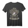 Miniatur Bullterrier mit Schutzengel Spruch T-Shirt – Lustiges Hundemotiv für Hundeliebhaber & Herrchen/Frauchen