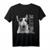 Bullterrier Hundekopf T-Shirt - Stylisches Tierliebhaber Shirt für Hundebesitzer & Bullterrier Fans
