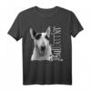 Bullterrier Hundekopf T-Shirt - Stylisches Tierliebhaber Shirt für Hundebesitzer & Bullterrier Fans
