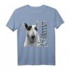 Bullterrier Hundekopf T-Shirt - Stylisches Tierliebhaber Shirt für Hundebesitzer & Bullterrier Fans