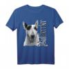 Bullterrier Hundekopf T-Shirt - Stylisches Tierliebhaber Shirt für Hundebesitzer & Bullterrier Fans