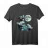 Lustiges Sphynx-Katzen T-Shirt mit Wolf-Heul bei Mond - Perfektes Geschenk für Katzenliebhaber und Sphynx-Besitzer