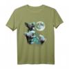 Lustiges Sphynx-Katzen T-Shirt mit Wolf-Heul bei Mond - Perfektes Geschenk für Katzenliebhaber und Sphynx-Besitzer