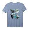 Lustiges Sphynx-Katzen T-Shirt mit Wolf-Heul bei Mond - Perfektes Geschenk für Katzenliebhaber und Sphynx-Besitzer
