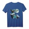 Lustiges Sphynx-Katzen T-Shirt mit Wolf-Heul bei Mond - Perfektes Geschenk für Katzenliebhaber und Sphynx-Besitzer