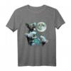 Lustiges Sphynx-Katzen T-Shirt mit Wolf-Heul bei Mond - Perfektes Geschenk für Katzenliebhaber und Sphynx-Besitzer