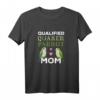 Lustiges Mönchssittich Design für Vogelmamas - Quaker Parrot Mom T-Shirt mit niedlicher Illustration & lustigem Spruch