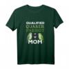 Lustiges Mönchssittich Design für Vogelmamas - Quaker Parrot Mom T-Shirt mit niedlicher Illustration & lustigem Spruch