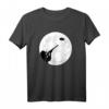 Tontaubenschießen Mond TShirt | Wurfscheibenschießen, Skeet & Sportschützen Geschenk für Training & Verein