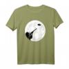 Tontaubenschießen Mond TShirt | Wurfscheibenschießen, Skeet & Sportschützen Geschenk für Training & Verein