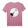 Tontaubenschießen Mond TShirt | Wurfscheibenschießen, Skeet & Sportschützen Geschenk für Training & Verein