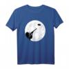 Tontaubenschießen Mond TShirt | Wurfscheibenschießen, Skeet & Sportschützen Geschenk für Training & Verein