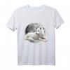 Wolf Motiv Vollmond T-Shirt mit Rudel und Mond - Tier-Design für Wolf- und Naturfreunde