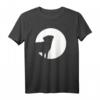 Mops Mond T-Shirt für Hundebesitzer – Klassisch geschnitten mit Nacht- und Mondmotiv