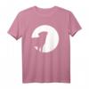 Mops Mond T-Shirt für Hundebesitzer – Klassisch geschnitten mit Nacht- und Mondmotiv