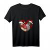 Lustiges Mops Weihnachts T-Shirt mit V-Ausschnitt - Perfektes Geschenk für Mopsliebhaber zu Weihnachten