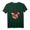 Lustiges Mops Weihnachts T-Shirt mit V-Ausschnitt - Perfektes Geschenk für Mopsliebhaber zu Weihnachten