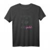 Damen Mops T-Shirt mit Spruch - Die mit dem Mops geht - Perfekt für Hundespaziergänge, Gassi, Hundeschule & als Geschenk für Hundeeltern