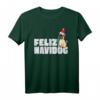 Feliz Navidog Navidad Mops Hund Lustige Weihnachten T-Shirt - Humorvolles Festtagsshirt für Hundeliebhaber, Familie & Kinder