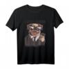 Bad Boy Schokoladen Mops T-Shirt – Lustiges Hunde Design mit Sonnenbrille und Gift, Perfekt für Tierliebhaber und Humorfreunde