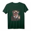 Bad Boy Schokoladen Mops T-Shirt – Lustiges Hunde Design mit Sonnenbrille und Gift, Perfekt für Tierliebhaber und Humorfreunde