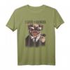 Bad Boy Schokoladen Mops T-Shirt – Lustiges Hunde Design mit Sonnenbrille und Gift, Perfekt für Tierliebhaber und Humorfreunde