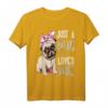Nur Ein Mops Der Mich Liebt - Süßes Mops Hunde Liebhaber T-Shirt für Hundeliebhaber und Mops-Fans, Perfektes Geschenk